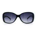 Kids Size Girls Classic 90s Designer Style Wrap Rounded Rectangle Sunglasses