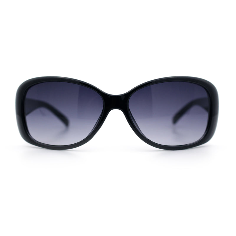 Kids Size Girls Classic 90s Designer Style Wrap Rounded Rectangle Sunglasses