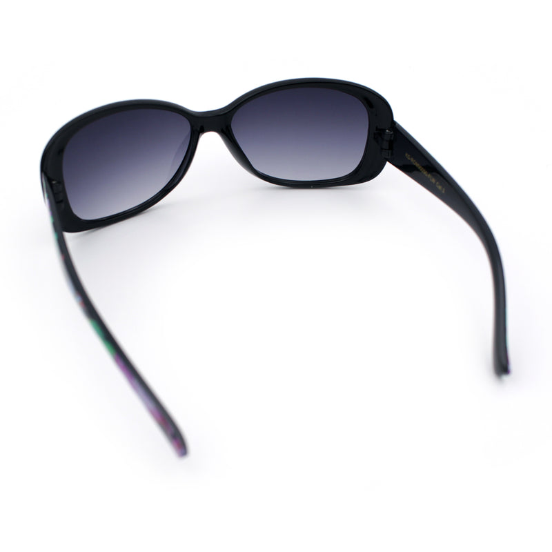 Kids Size Girls Classic 90s Designer Style Wrap Rounded Rectangle Sunglasses