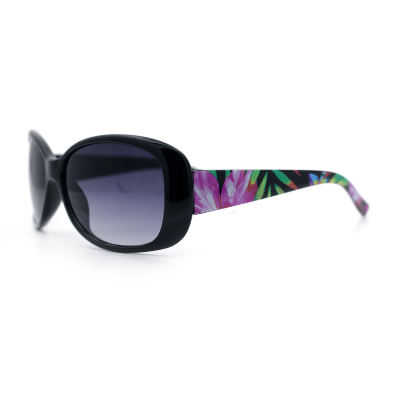 Kids Size Girls Classic 90s Designer Style Wrap Rounded Rectangle Sunglasses