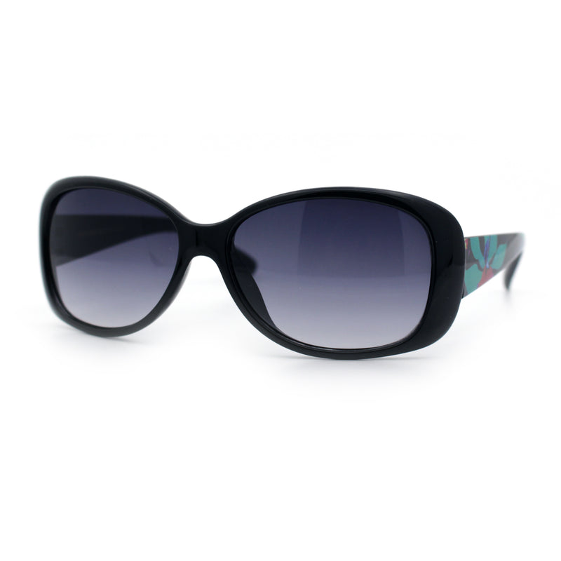 Kids Size Girls Classic 90s Designer Style Wrap Rounded Rectangle Sunglasses