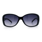 Kids Size Girls Classic 90s Designer Style Wrap Rounded Rectangle Sunglasses