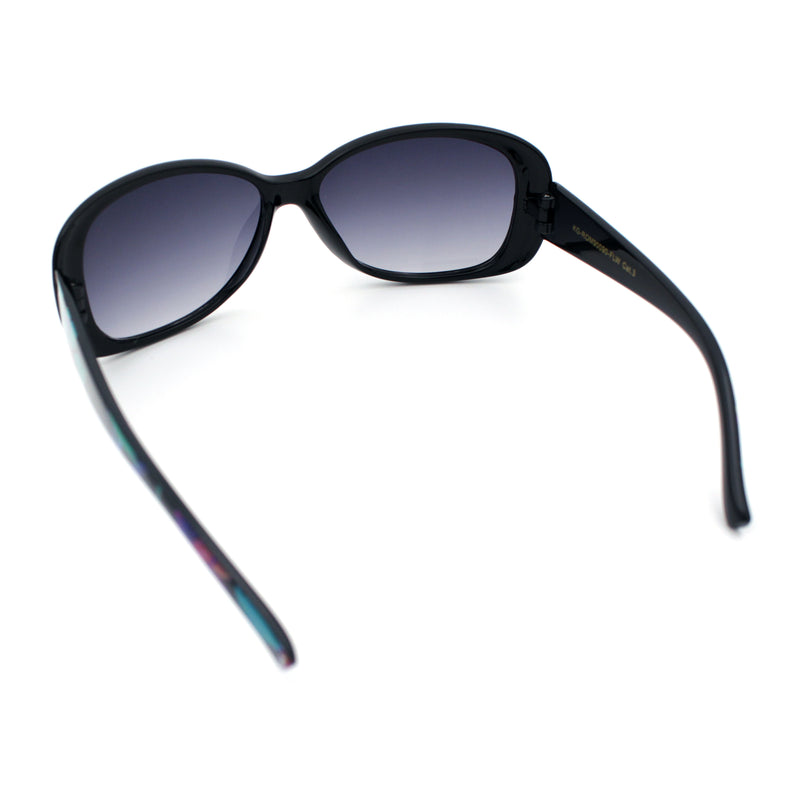 Kids Size Girls Classic 90s Designer Style Wrap Rounded Rectangle Sunglasses