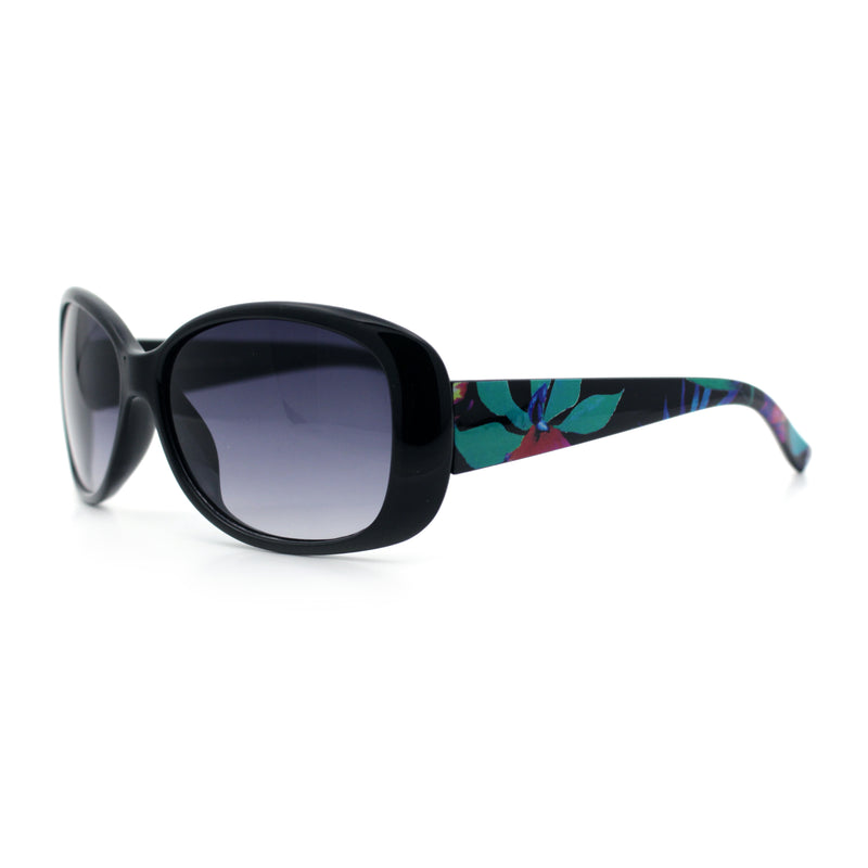 Kids Size Girls Classic 90s Designer Style Wrap Rounded Rectangle Sunglasses