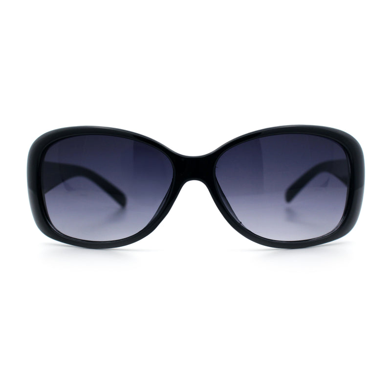 Kids Size Girls Classic 90s Designer Style Wrap Rounded Rectangle Sunglasses