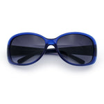 Kids Size Girls Classic 90s Designer Style Wrap Rounded Rectangle Sunglasses