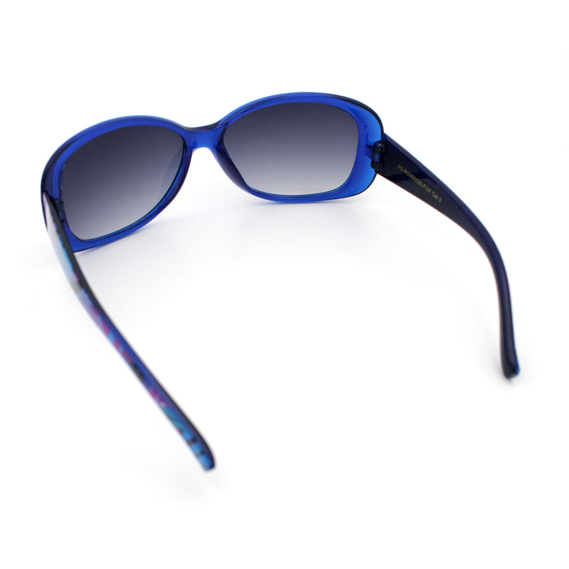 Kids Size Girls Classic 90s Designer Style Wrap Rounded Rectangle Sunglasses