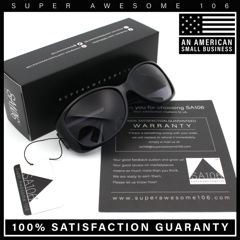 Kids Size Girls Classic 90s Designer Style Wrap Rounded Rectangle Sunglasses