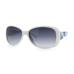 Kids Size Girls Classic 90s Designer Style Wrap Rounded Rectangle Sunglasses