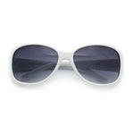 Kids Size Girls Classic 90s Designer Style Wrap Rounded Rectangle Sunglasses