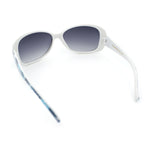 Kids Size Girls Classic 90s Designer Style Wrap Rounded Rectangle Sunglasses
