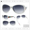 Kids Size Girls Classic 90s Designer Style Wrap Rounded Rectangle Sunglasses
