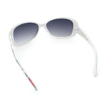Kids Size Girls Classic 90s Designer Style Wrap Rounded Rectangle Sunglasses