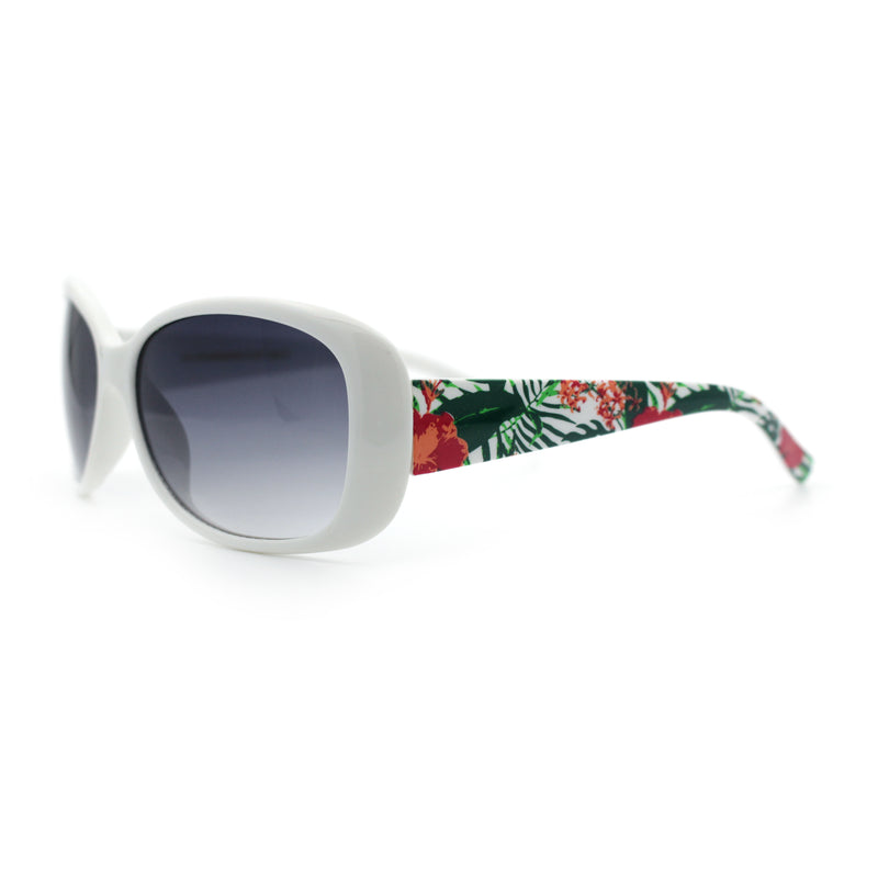 Kids Size Girls Classic 90s Designer Style Wrap Rounded Rectangle Sunglasses