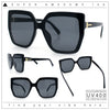Womens Oversize Square Minimal Chic Mod Inset Lens Sunglasses