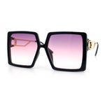 Womens Chic Designer Fashion Luxury Oversize Sunglasses