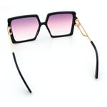 Womens Chic Designer Fashion Luxury Oversize Sunglasses