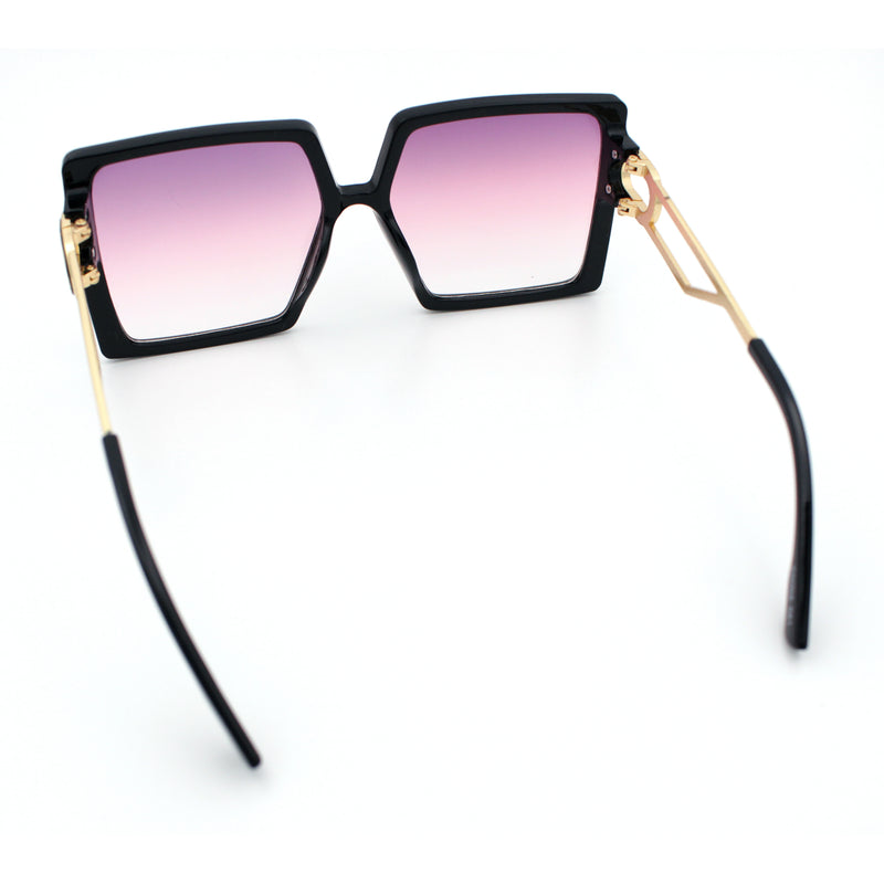 Womens Chic Designer Fashion Luxury Oversize Sunglasses