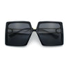Womens Chic Designer Fashion Luxury Oversize Sunglasses