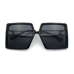 Womens Chic Designer Fashion Luxury Oversize Sunglasses