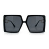 Womens Chic Designer Fashion Luxury Oversize Sunglasses