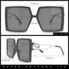Womens Chic Designer Fashion Luxury Oversize Sunglasses