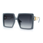Womens Chic Designer Fashion Luxury Oversize Sunglasses