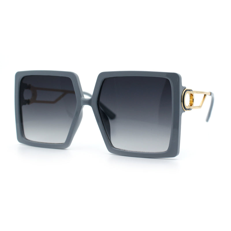 Womens Chic Designer Fashion Luxury Oversize Sunglasses