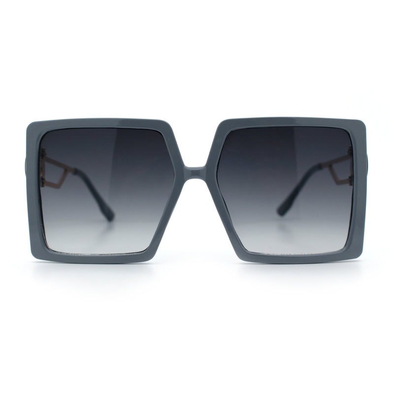 Womens Chic Designer Fashion Luxury Oversize Sunglasses