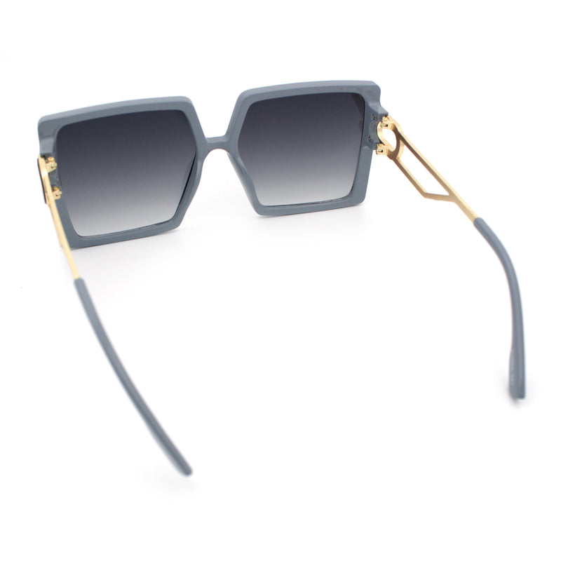 Womens Chic Designer Fashion Luxury Oversize Sunglasses