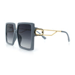 Womens Chic Designer Fashion Luxury Oversize Sunglasses