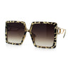 Womens Chic Designer Fashion Luxury Oversize Sunglasses