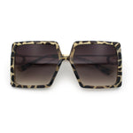 Womens Chic Designer Fashion Luxury Oversize Sunglasses