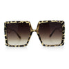Womens Chic Designer Fashion Luxury Oversize Sunglasses