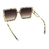 Womens Chic Designer Fashion Luxury Oversize Sunglasses