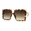 Womens Chic Designer Fashion Luxury Oversize Sunglasses