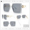 Womens Chic Designer Fashion Luxury Oversize Sunglasses