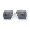 Womens Chic Designer Fashion Luxury Oversize Sunglasses
