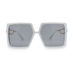 Womens Chic Designer Fashion Luxury Oversize Sunglasses