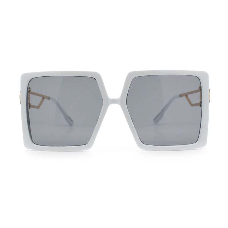 Womens Chic Designer Fashion Luxury Oversize Sunglasses