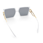 Womens Chic Designer Fashion Luxury Oversize Sunglasses