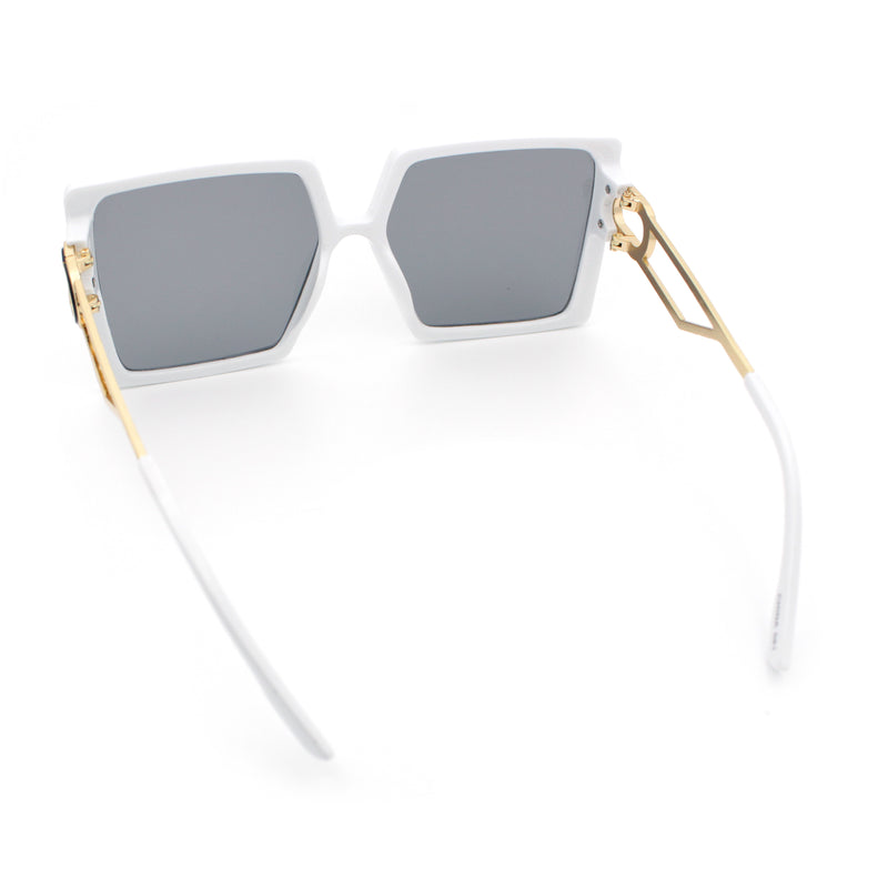 Womens Chic Designer Fashion Luxury Oversize Sunglasses