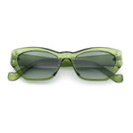 Womens Mod Thick Plastic Chunky Cat Eye Sunglasses