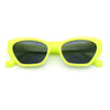 Womens Mod Thick Plastic Chunky Cat Eye Sunglasses