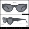 Womens Mod Thick Plastic Chunky Cat Eye Sunglasses