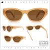 Womens Mod Thick Plastic Chunky Cat Eye Sunglasses