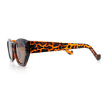 Womens Mod Thick Plastic Chunky Cat Eye Sunglasses