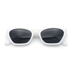 Womens Mod Thick Plastic Chunky Cat Eye Sunglasses