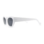 Womens Mod Thick Plastic Chunky Cat Eye Sunglasses