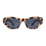 Womens Mod Thick Plastic Chunky Cat Eye Sunglasses